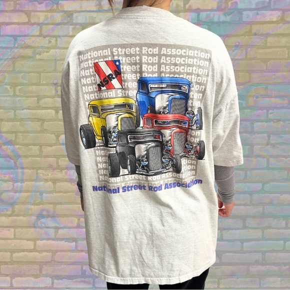 Vintage Y2K Street Racing Street Rod Nationals 2002 Kentucky T-shirt - Picture 3 of 4